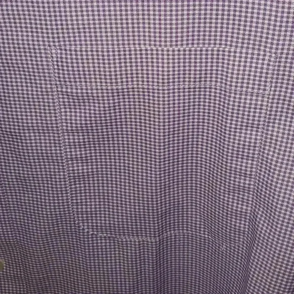 Chaps Long-sleeved Regular Fit Comfort Stretch Causal Dress Shirt 16 neck - Picture 7 of 7